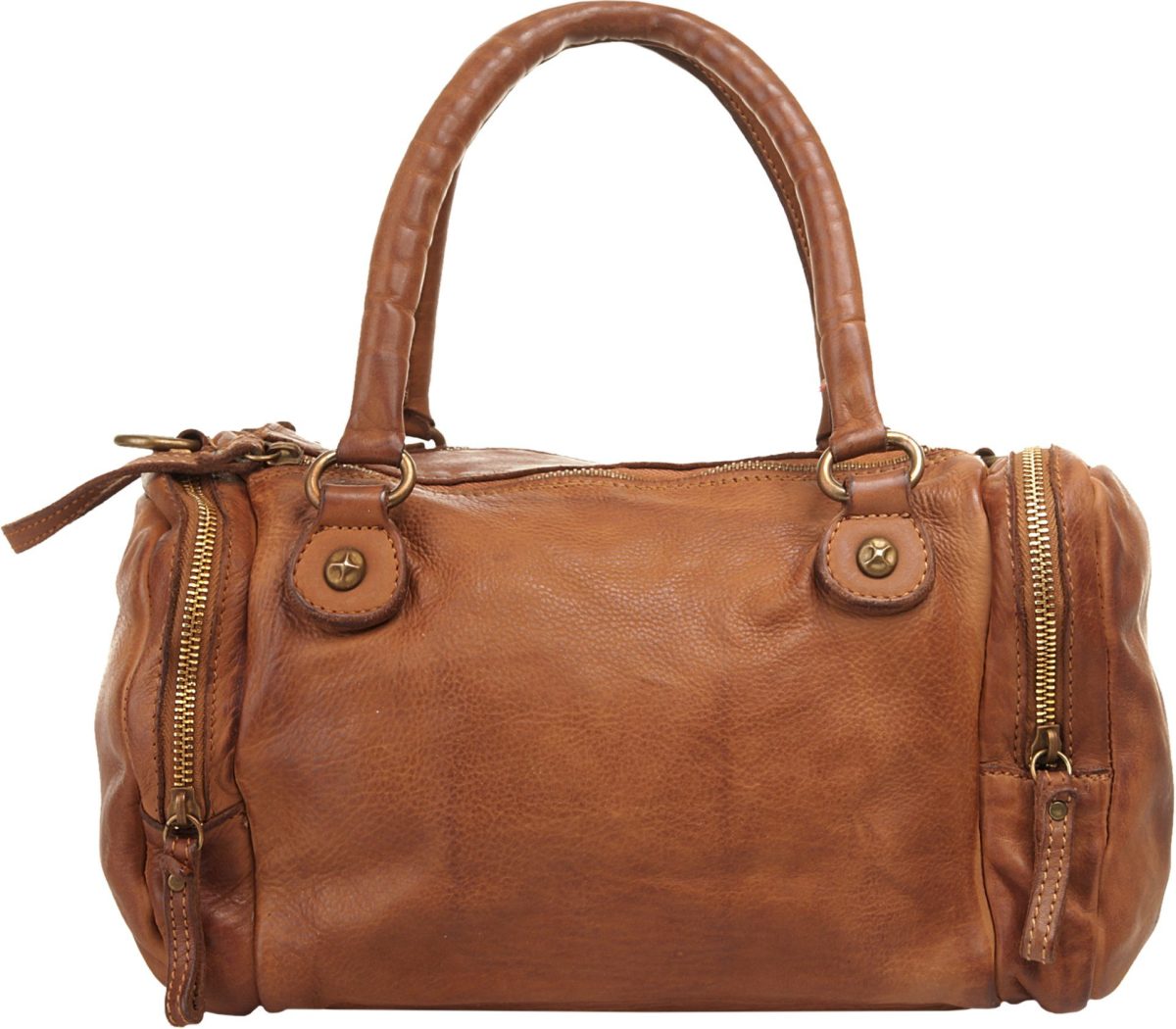 X-Zone Tas echt leer, made in italy