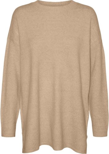 VERO MODA Lange trui VMDOFFY LS O-NECK LONG PULLOVER BOO GA