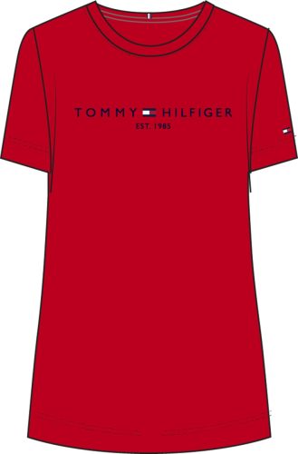Tommy Hilfiger Curve T-shirt CRV REGULAR HILFIGER C-NK TEE SS (1-delig)