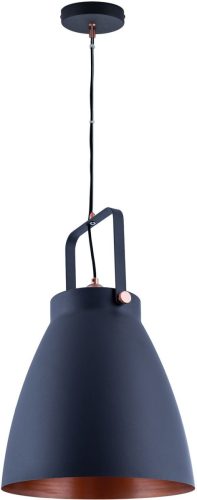 Paco Home Hanglamp BOONE PD ANTHRACITE-COPPER