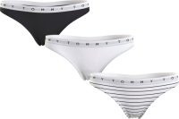 Tommy Hilfiger Underwear String 3P THONG PRINT (set, 3 stuks, Set van 3)