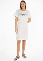 Tommy Hilfiger Curve Shirtjurk CRV REG ROPE PRINT KNEE DRS SS (set, 2-delig, Met een bindceintuur)