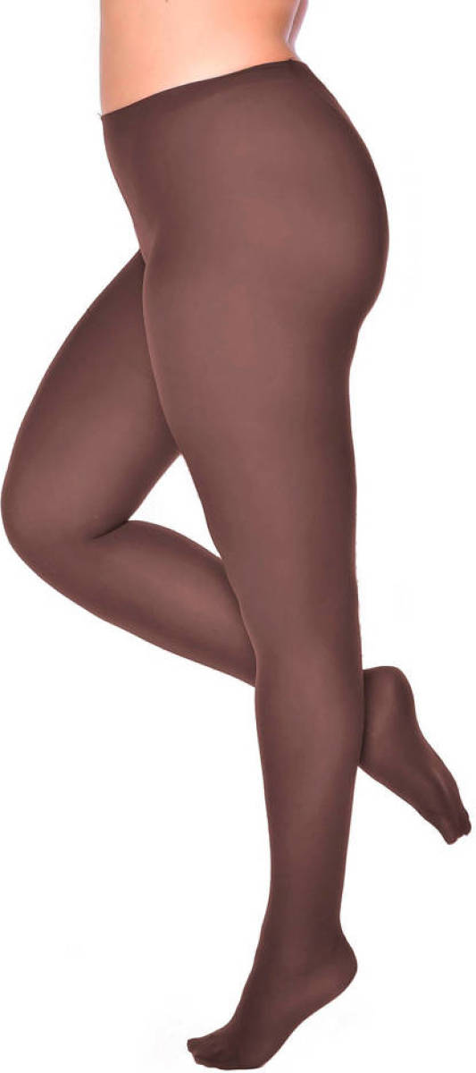 Pamela Mann super curvy + size panty 50 denier bruin