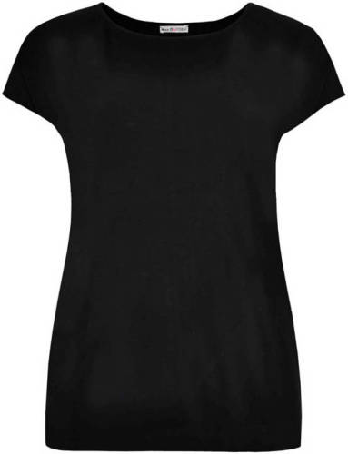 Yoek T-shirt COTTON zwart
