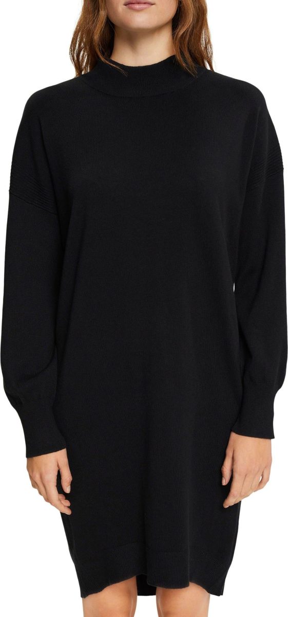 Esprit Midi-jurk Tricotjurk in midilengte (1-delig)