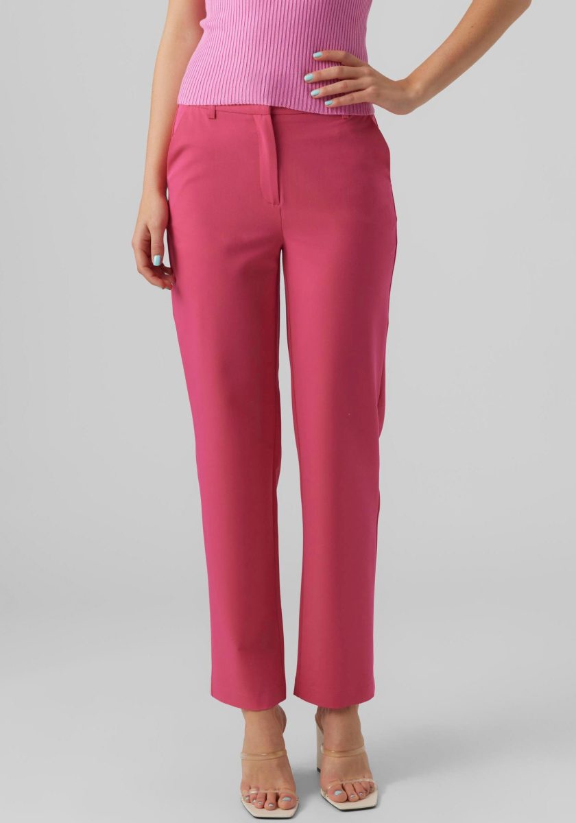 VERO MODA Pantalon VMZELDA HR STRAIGHT PANT NOOS