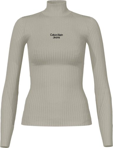 Calvin klein Gebreide trui STACKED LOGO TIGHT SWEATER