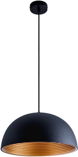 Paco Home Hanglamp SAWYER BLACK-GOLD