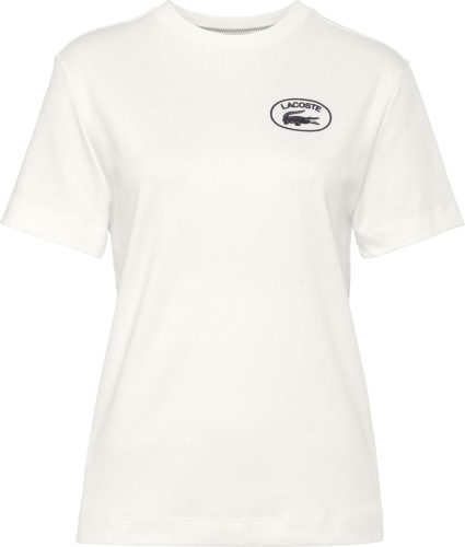 Lacoste T-shirt Dames Lacoste T-shirt van biokatoen (1-delig)
