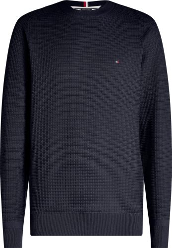 Tommy hilfiger Gebreide trui SPRING GRID STRUCTURED CREW NECK