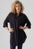 VERO MODA Jurk met overhemdkraag VMNATALI 3/4 LONG OVERSHIRT NOOS
