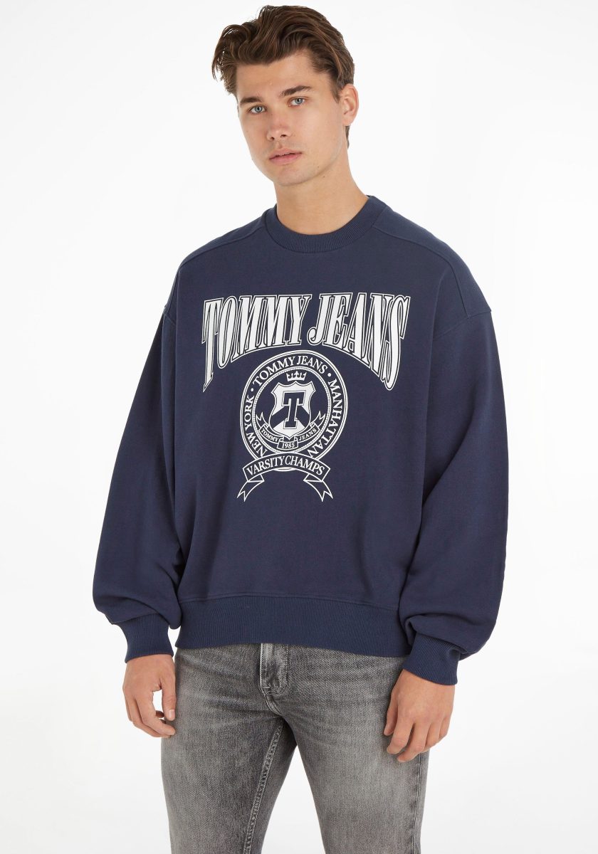 Tommy Jeans Sweatshirt TJM COMFORT VARSITY CREW