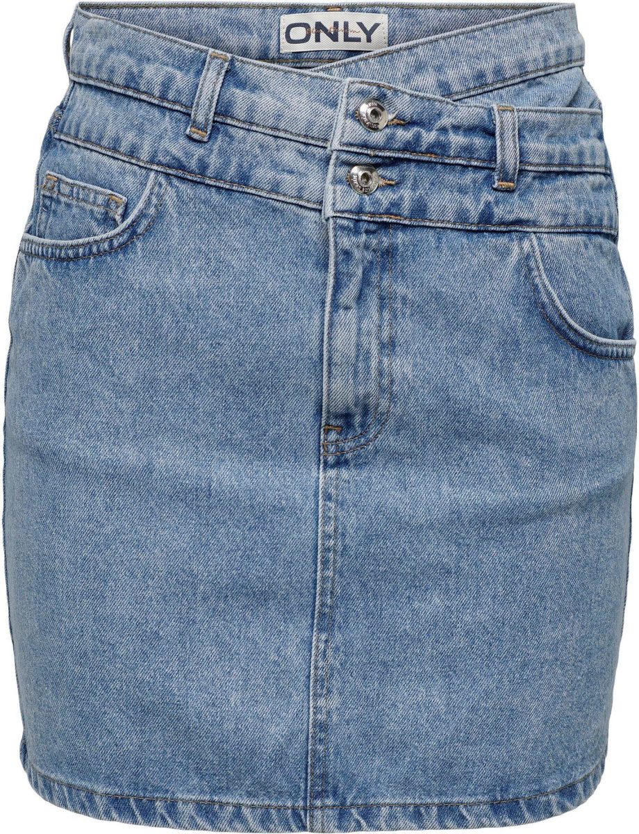 Only Jeansrok ONLBILLIE EX HW UNEAVEN CL DNM SKIRT MAE