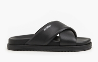 Levi's ® Slippers Lydia met logoprint opzij