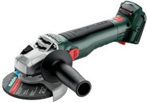 Metabo Accu-haakse slijper | 125 mm | WPB 18 LT BL 11-125 quick | 18V | met rem, snelspanmoer, draaibare accu-pack, dodemandschakelaar | zonder koffer