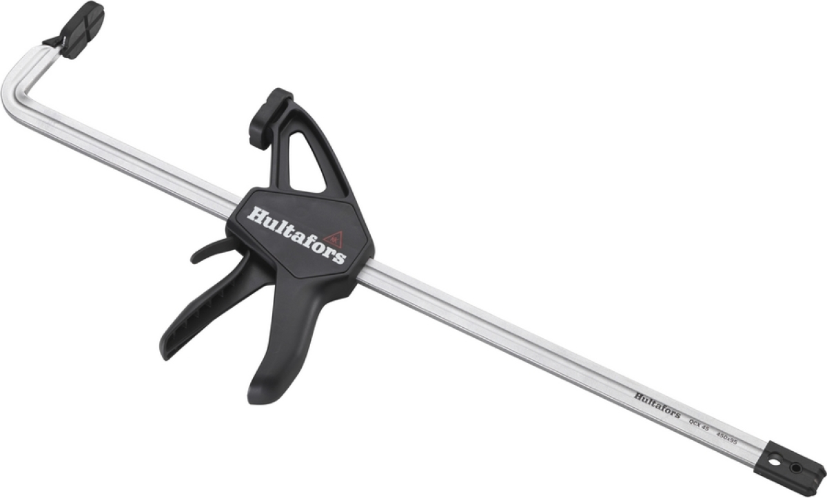 Hultafors Lijmklem QCX 45 zwart - met snelspanner - HU521453