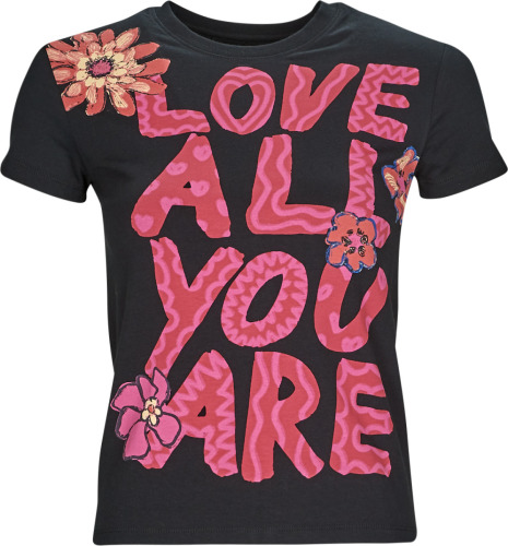 T-shirt Korte Mouw Desigual  TS_LOVE ALL YOU ARE