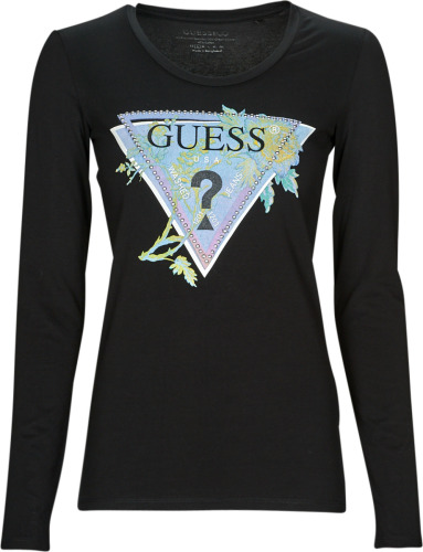 T-Shirt Lange Mouw Guess  LS RN ALVA TEE