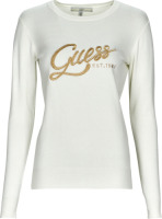 Sweater Guess  LS EDIE RN TONAL LOGO SWTR