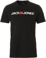 Jack & Jones ESSENTIALS T-shirt Jjecorp met logo zwart