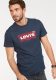 Levi's T-shirt met logo donkerblauw