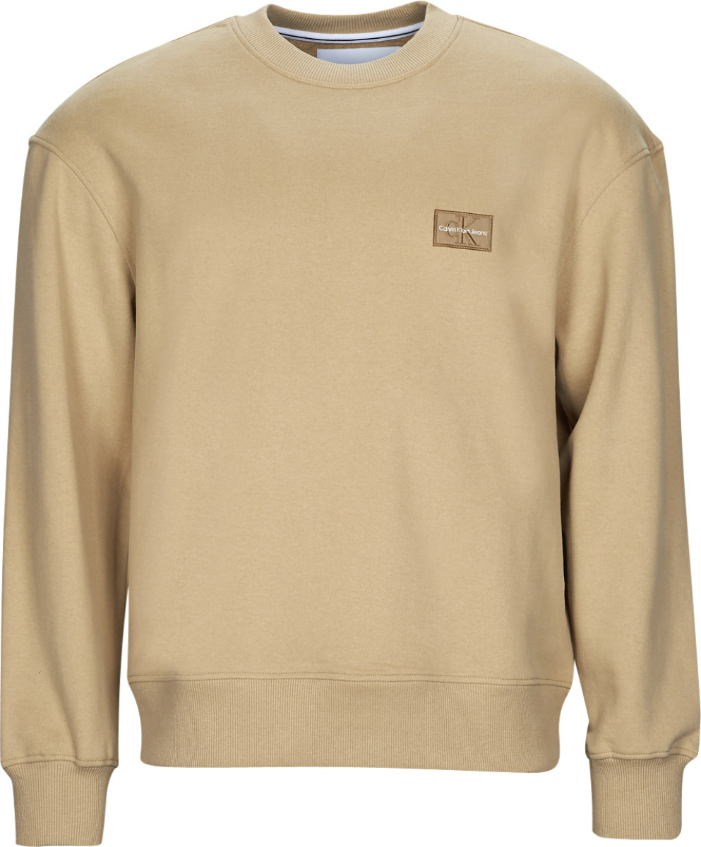 Sweater CALVIN KLEIN JEANS  SHRUNKEN BADGE CREW NECK
