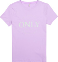 T-shirt Korte Mouw Only  KOGWENDY S/S LOGO TOP BOX CP JRS