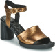 Mjus Leren sandalen met hak