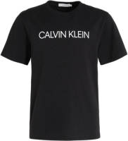 CALVIN KLEIN JEANS T-shirt met logo zwart