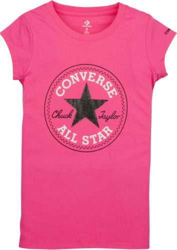 T-shirt Korte Mouw Converse  CHUCK PATCH TEE