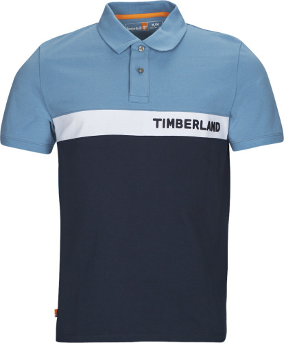 Polo Shirt Korte Mouw Timberland  SS Millers River Colourblock Polo Reg