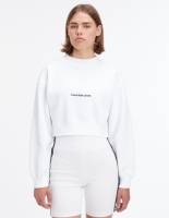 CALVIN KLEIN JEANS Korte sweater met ronde hals