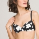 La Redoute Collections Omsluitende bikini-BH met bloemenprint