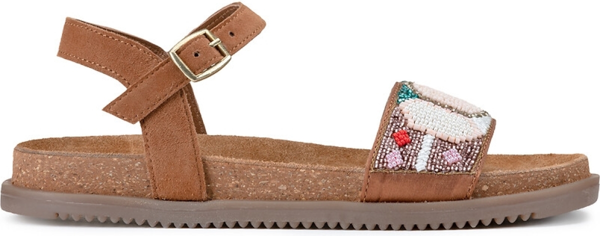 La Redoute Collections Sandalen met kralen