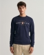 GANT Sweater met ronde hals Banner shield