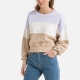 Sweater Converse  COLOR-BLOCKED CHAIN STITCH