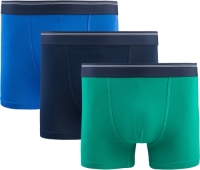 La Redoute Collections Set van 3 effen boxershorts