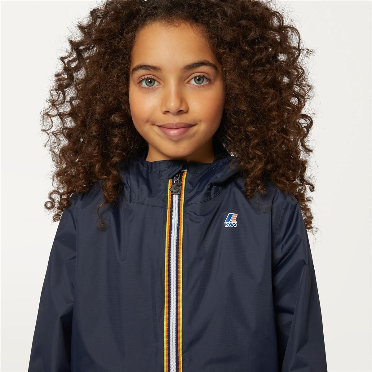 K-Way Windjack met ritssluiting en kap CLAUDE WARM