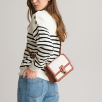 La Redoute Collections Handtas in bi-matreiaal