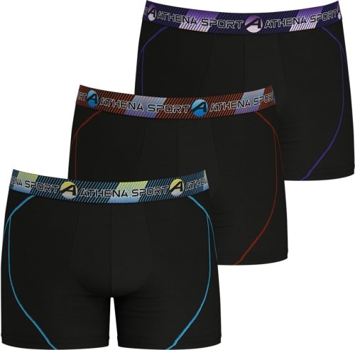 Athena Set van 3 lange boxershorts Training