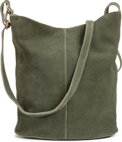 La Redoute Collections Hobo tas in leer