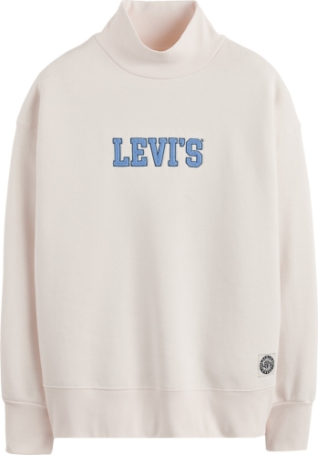 Sweater met opstaande kraag, logo vooraan