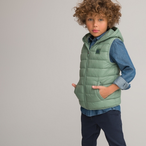La Redoute Collections Lichte bodywarmer met kap