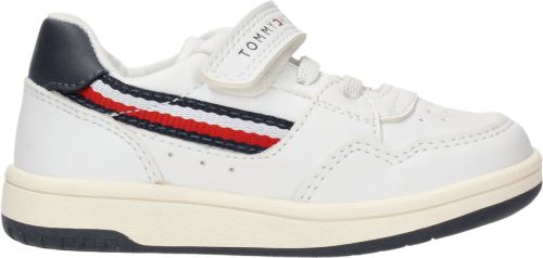 Tommy hilfiger Klittenband Sneaker Jongens Wit