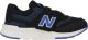 New balance 997 sneakers zwart/donkerblauw