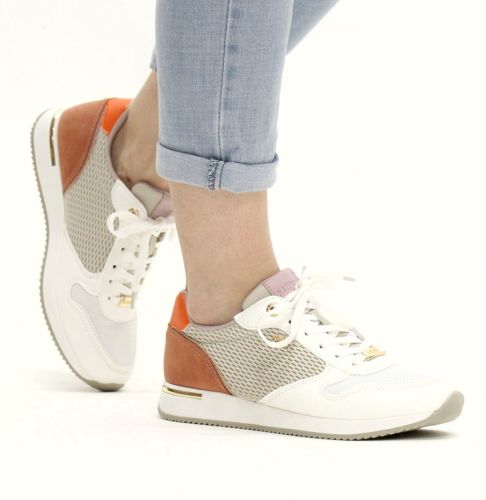 Mexx Linn Sneaker Dames Wit/Multi