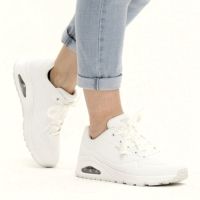 Skechers Uno Stand On Air Sneaker Dames Wit