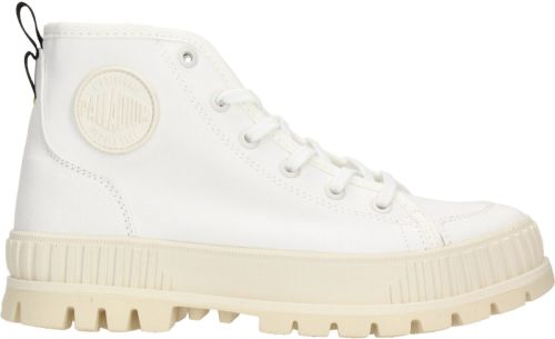 Palladium canvas sneakers wit