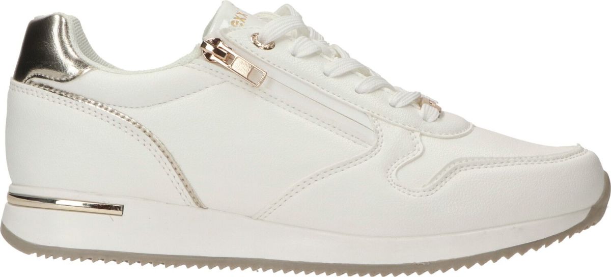 Mexx Djana Sneaker Dames Wit/Goud