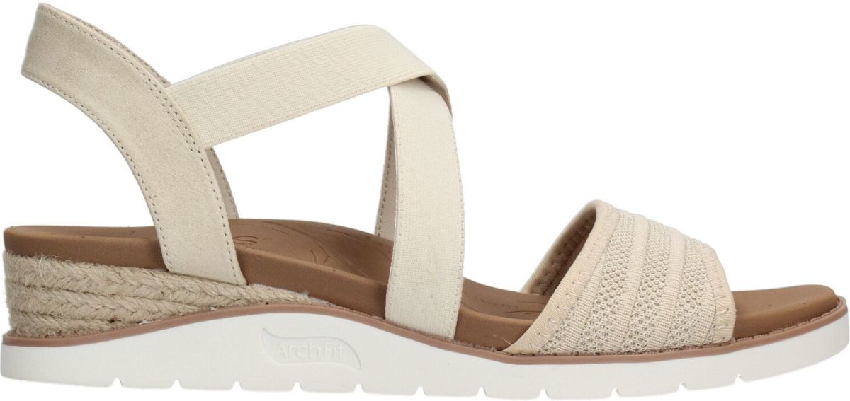 Skechers Arch Fit Beach Kiss Boho Beyond Sandaal Dames Beige
